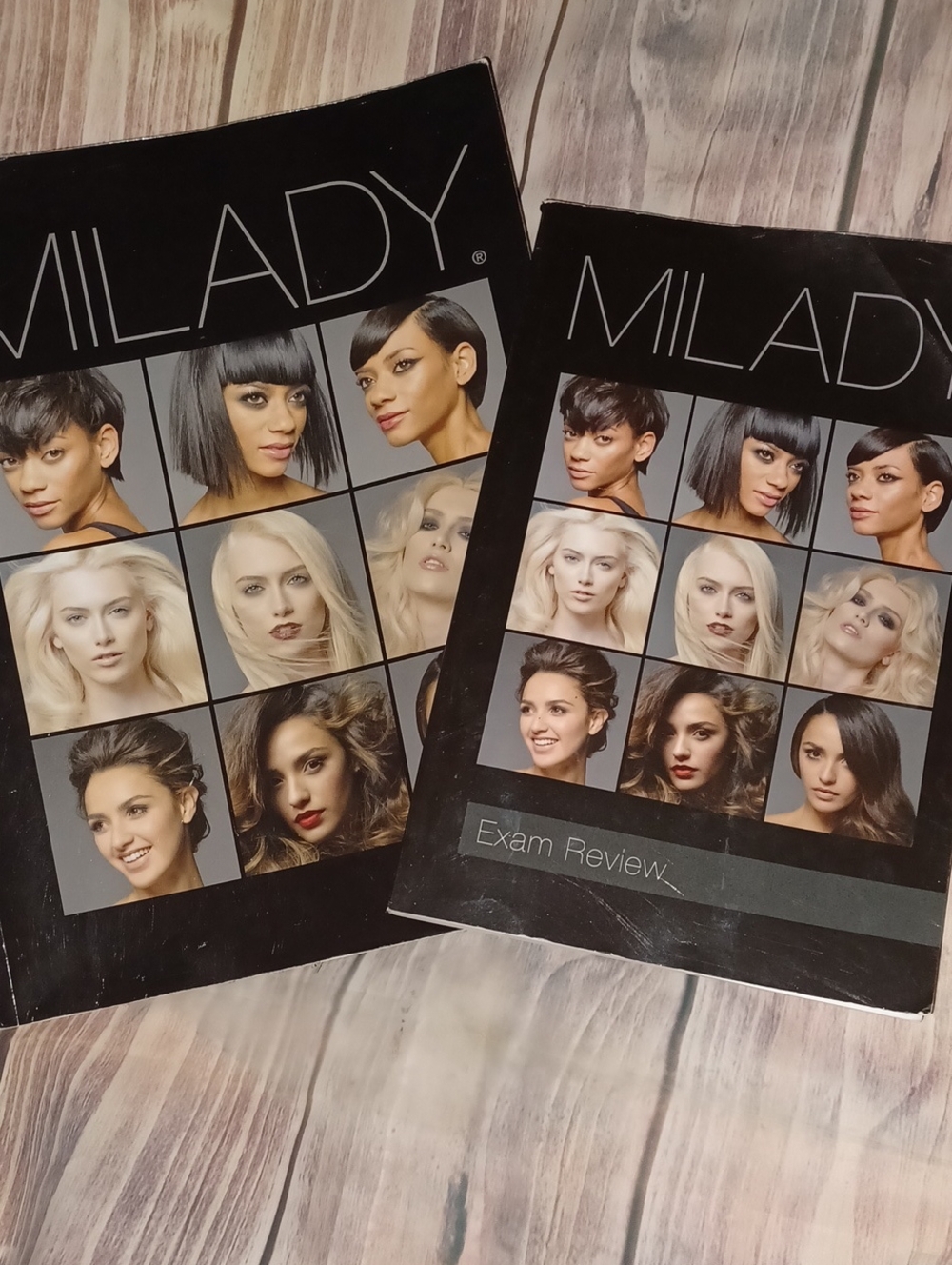 Milady Standard Cosmetology Study Guide & Milady Exam Review Book.( Paperback)